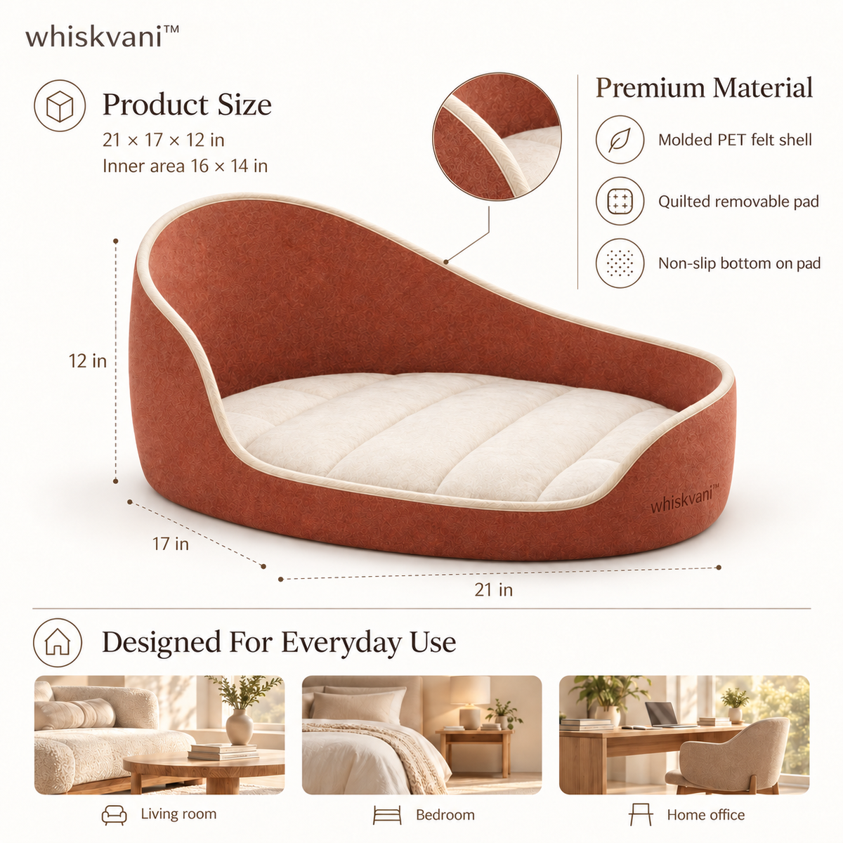 whiskvani™ Crescent Rest