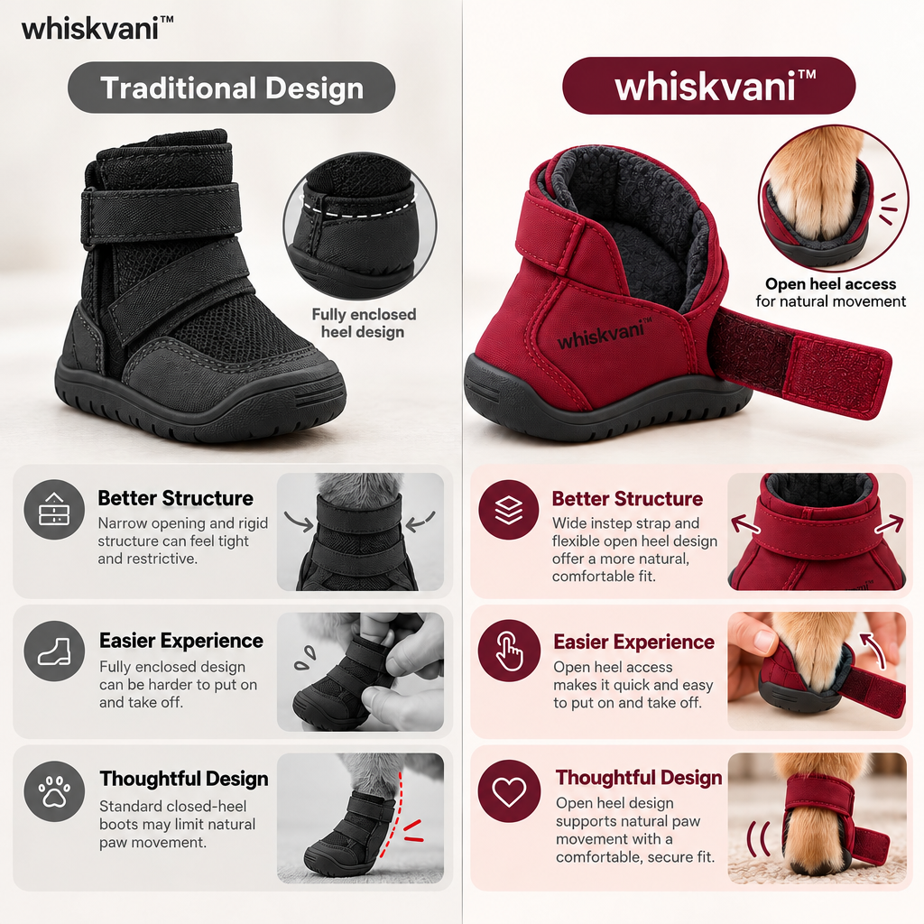 whiskvani™ Open Heel Boots
