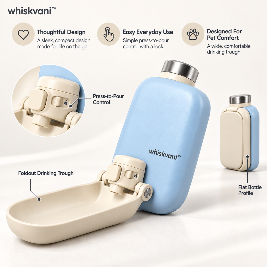 whiskvani™ Foldout Water Bottle