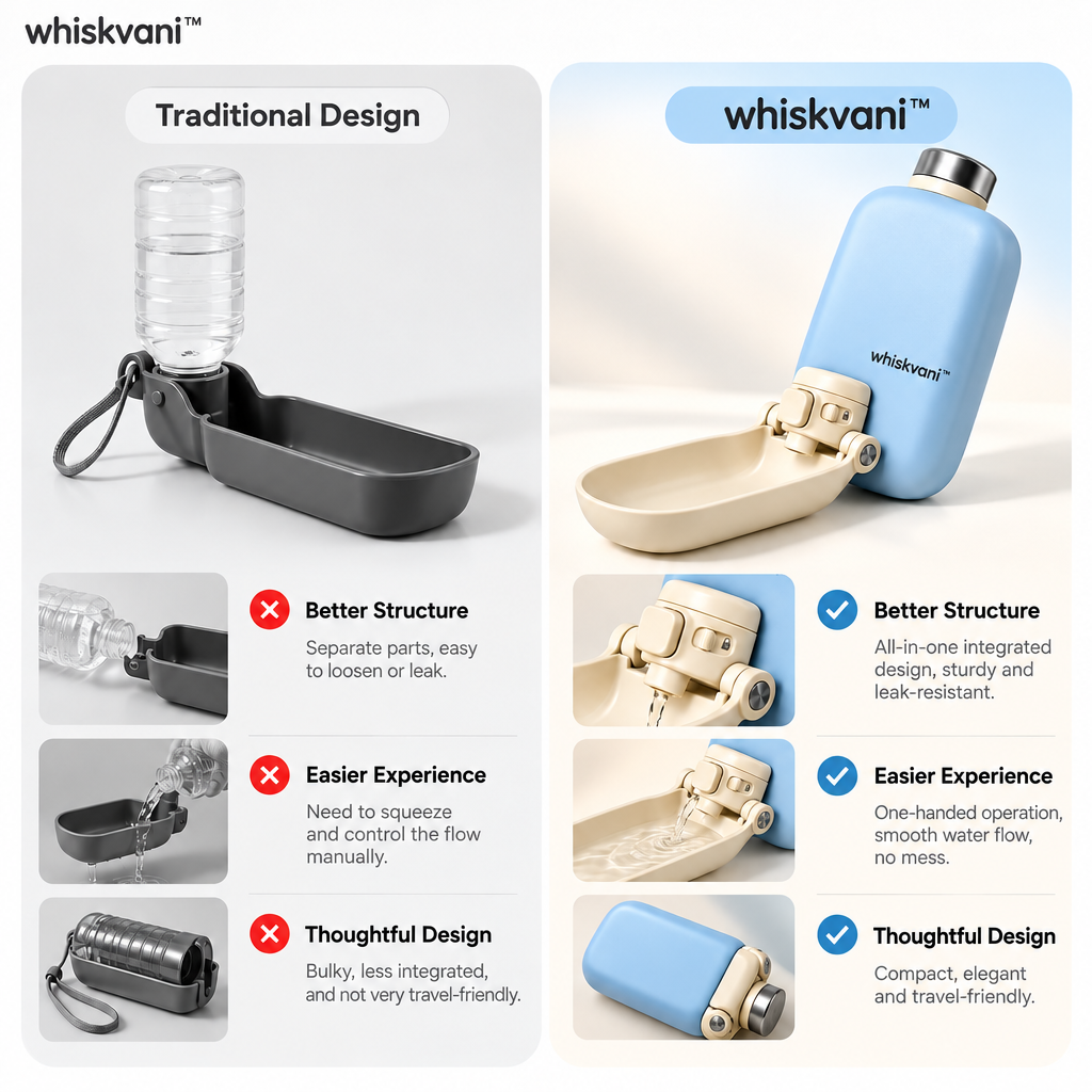 whiskvani™ Foldout Water Bottle
