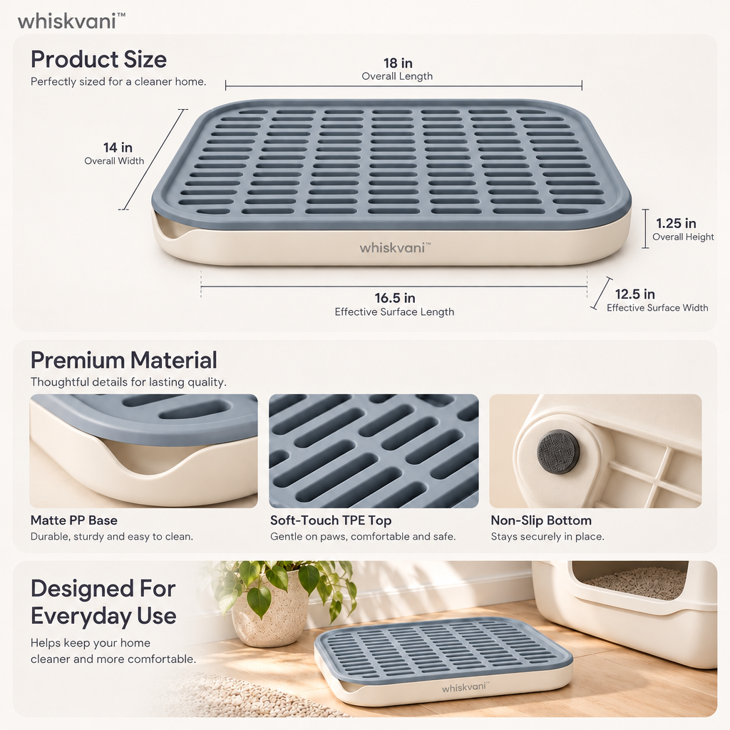 whiskvani™ Litter Landing Tray