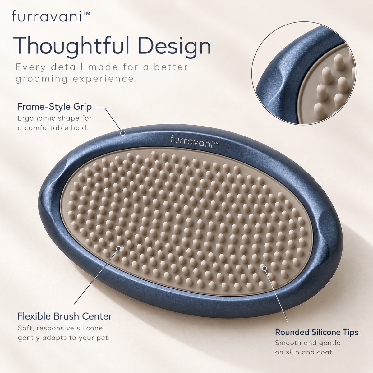 whiskvani™ Flex Frame Brush