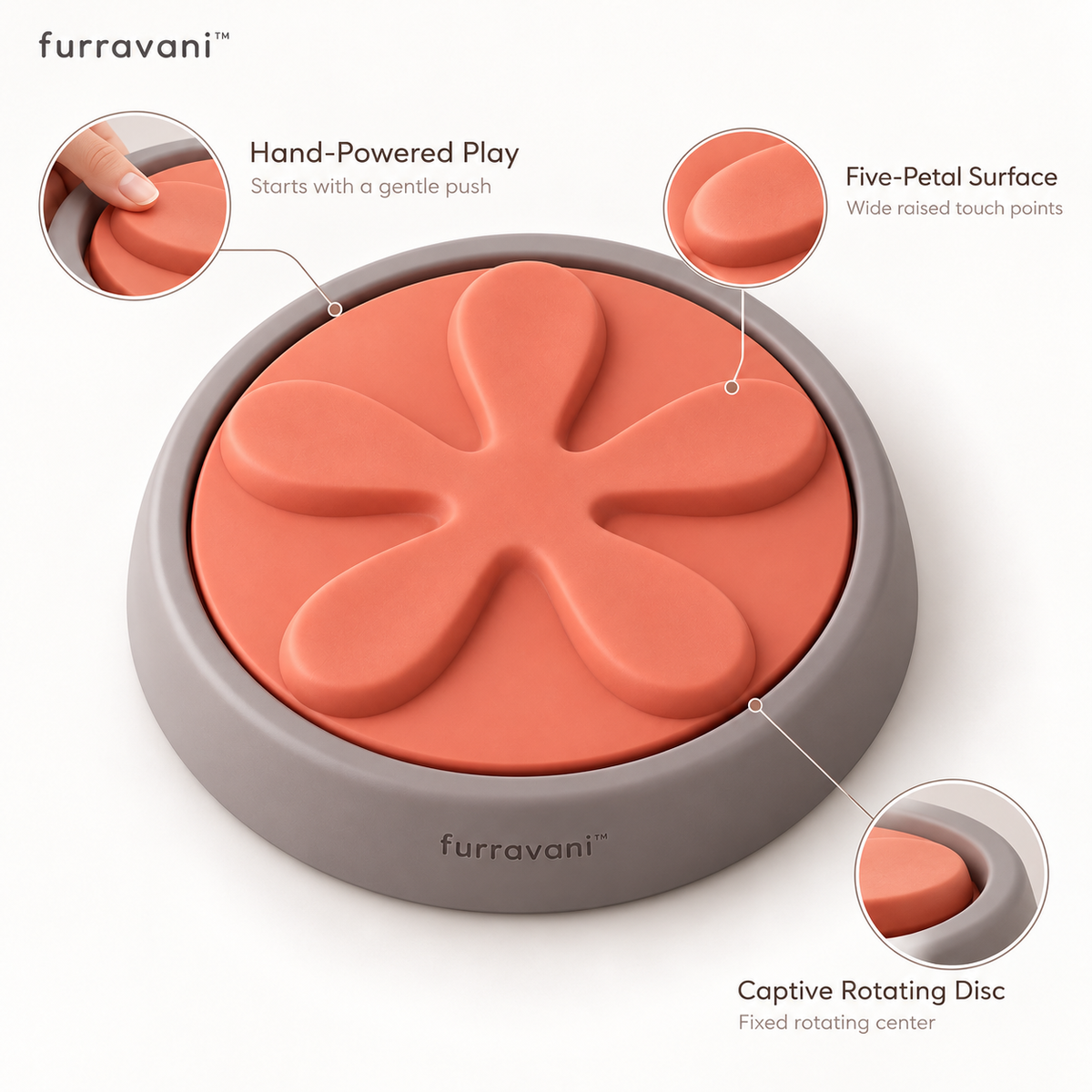 whiskvani™ Petal Play Wheel