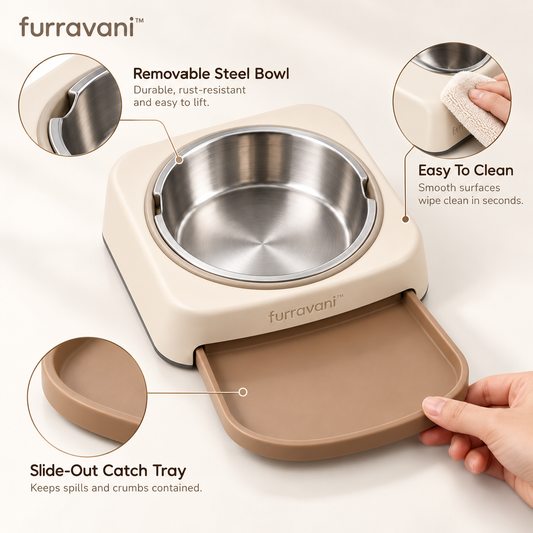 whiskvani™ Slide Tray Bowl