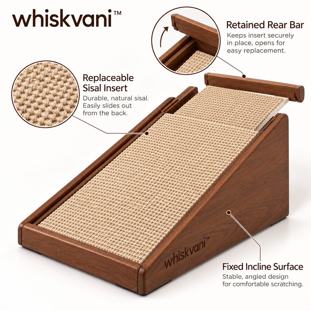 whiskvani™ Incline Scratch Board