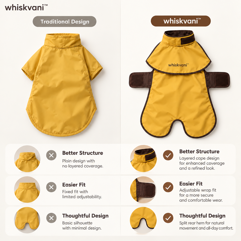 whiskvani™ Layered Rain Cape